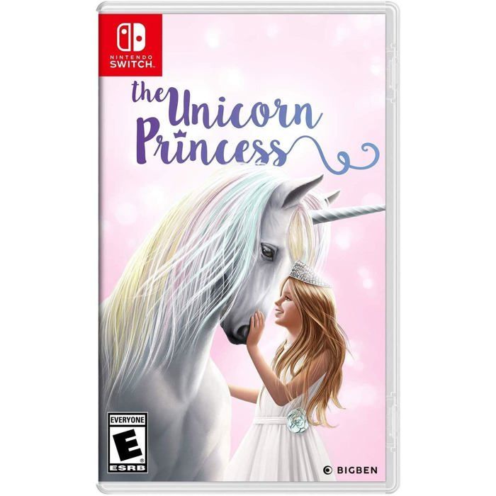Jeu Nintendo Switch The Unicorn Princess Aventure Équestre Monde Ouvert 15 Missions