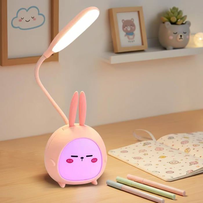 Lampe de Bureau LED Lampe Bureau Enfant Rechargeable par USB Lumiere Sans Fil Pour Bureau et Chevet Cadeau pour R LAMPE A POSER