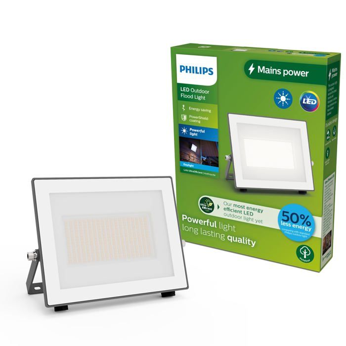 Philips Projecteur LED 20W 1900lm 6500K IP65 pour éclairage extérieur