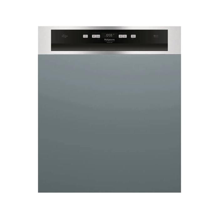 Lave-vaisselle encastrable HBC3C41W Hotpoint 14 couverts Inox
