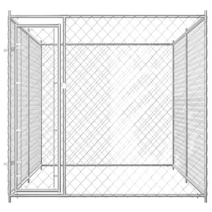(97500)Moderne Chenil dextérieur pour chiens - VIDAXL - acier - 193x193x185 cm 764cck47e4394 (97500)Moderne Chenil dextérieur pour chiens - VIDAXL - acier - 193x193x185 cm 764cck47e4394