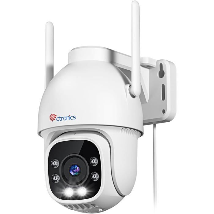 3G/4G LTE Caméra de Surveillance Extérieure avec Carte Sim 360° PTZ IP Caméra 4G Détection Humaine Suivi Auto Vision Nocturne 360°