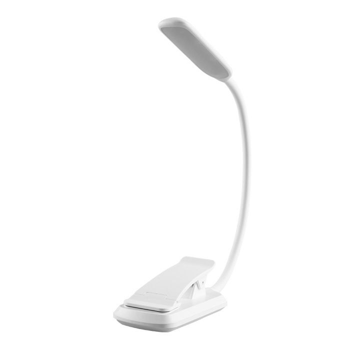 Lampe de lecture rechargeable - 9 LED 3 modes déclairage Col flexible 360° - Lecture au lit et voyages - Noir