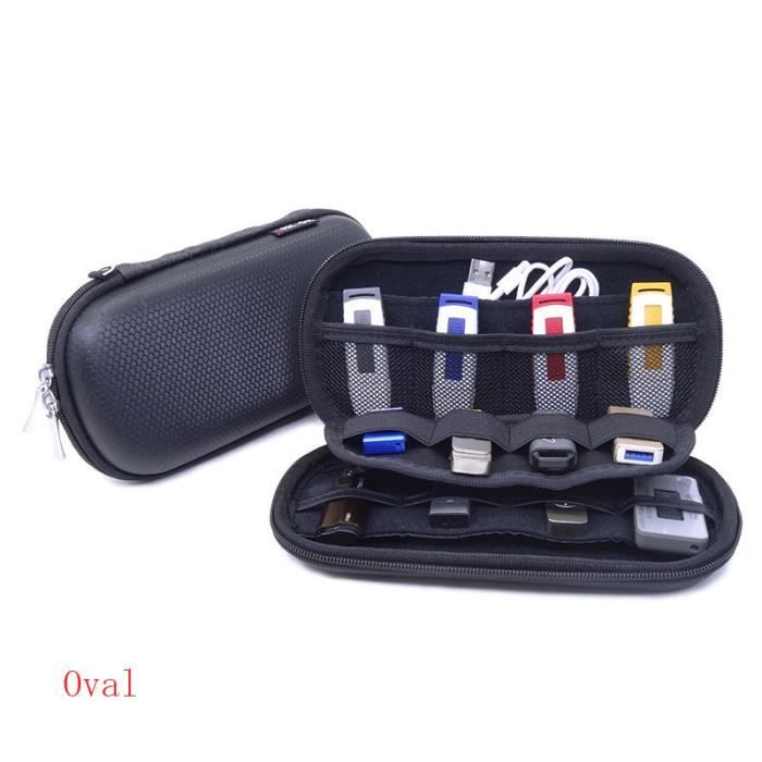 Étui Clé USB IKOPFLN - 2 Pièces En Cuir Souple - Porte-Clés Inclus - Protection Anti-Rayures
