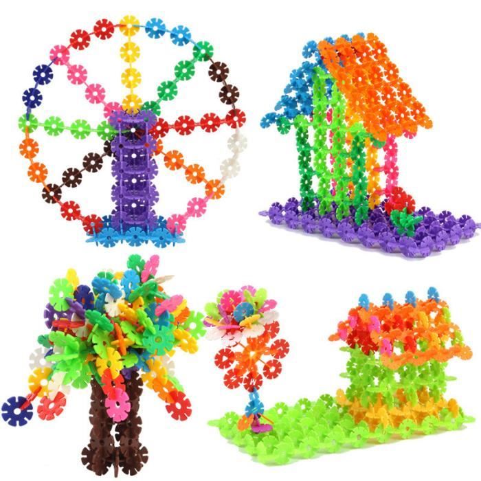 Jeux de Construction - AMOUNE - Kit 500 pcs - Jouet éducatif - Multicolore - Intérieur