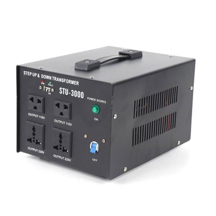 Transformateur de tension 3000W convertisseur de tension 220v à 110v convertisseur 110v à 220v