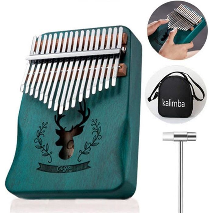 Kalimba 17 Clés Piano à pouce Professionnel Marimbas Doigt En Bois