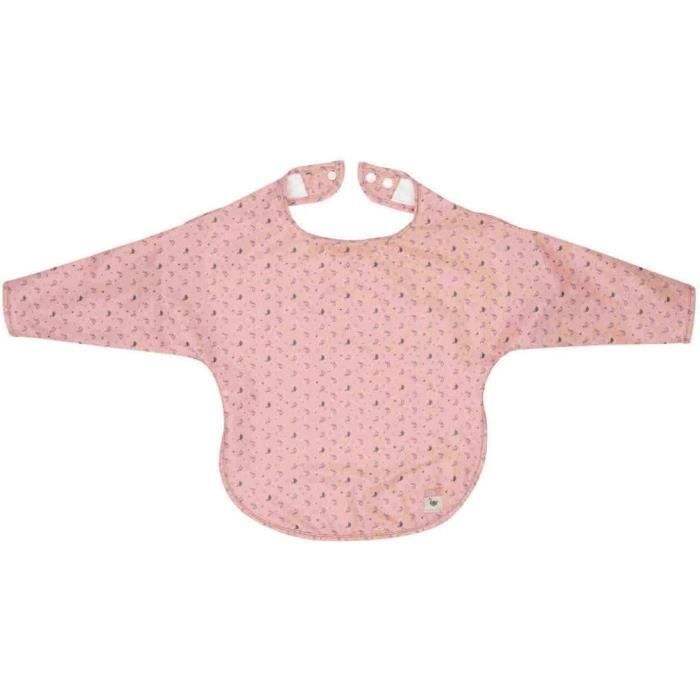 Bavoir Bébé AS Roma Coton - Étoiles Et Loup | Produit Officiel | Lavable Machine | Cadeau Foot Pour Bébé