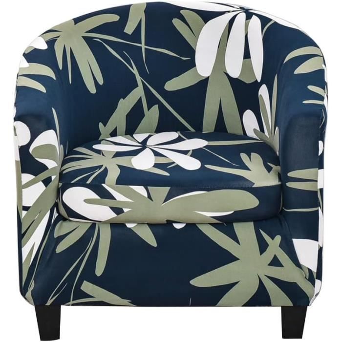 Housse De Fauteuil Élastique Noir - Adaptée Pour IKEA Tullsta, Cabriolet, Chesterfield - Tissu Multifibre 55% Polyester 38% Coton, 2 Pièces, Lavable