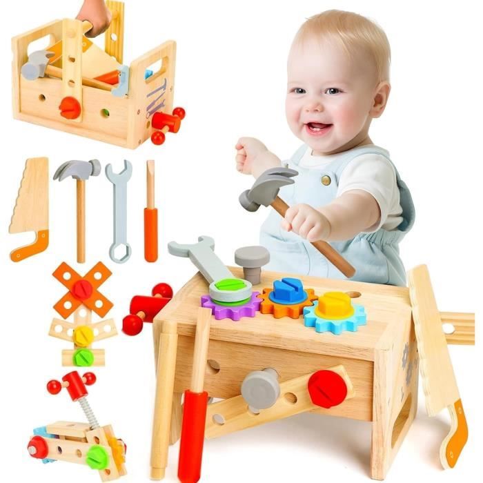 41 pièces - Kit de boîte à outils pour enfants, Jouets de simulation 41 pièces - Kit de boîte à outils pour enfants, Jouets de simulation