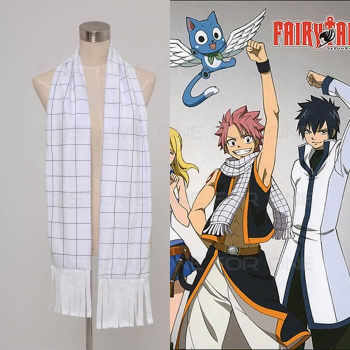 Natsu Dragneel Muffler Scarf Cosplay Accessories main image 1