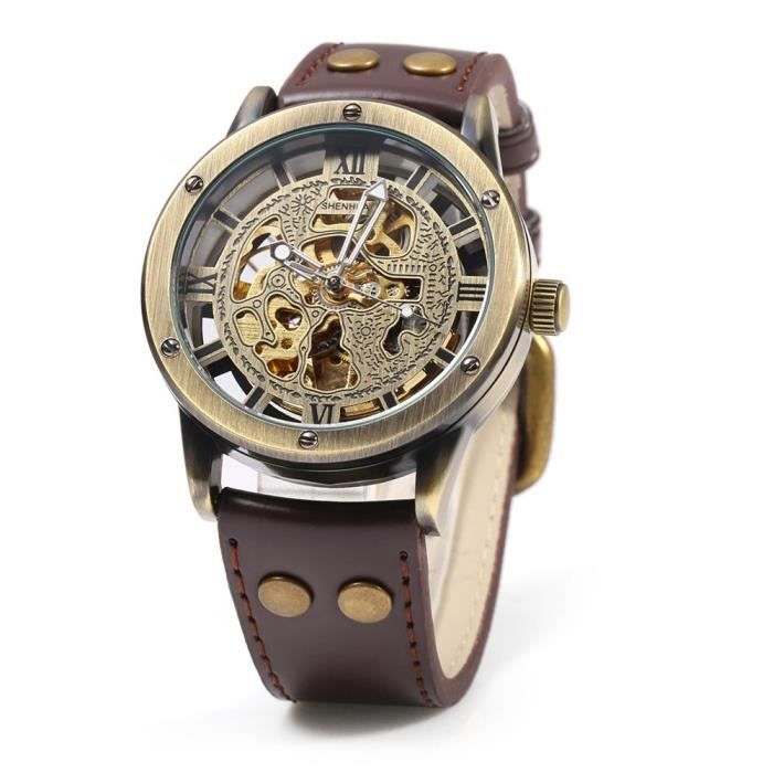 Montre mecanique homme clearance