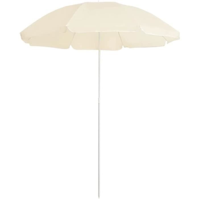 WOLTU Parasol de Jardin,Parasol Plage,Fonction d'inclinaison,Hauteur Réglable,Anti-UV,pour Balcon,Terrasse,135cm,Gris Foncé - Jardin WOLTU Parasol de Jardin,Parasol Plage,Fonction d'inclinaison,Hauteur Réglable,Anti-UV,pour Balcon,Terrasse,135cm,Gris Foncé - Jardin