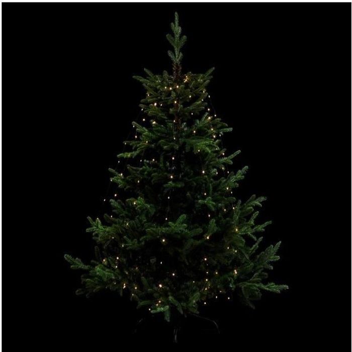 Guirlande lumineuse d'extérieur Copper pour Sapin - Feeric Christmas - 170 LED Blanc Chaud