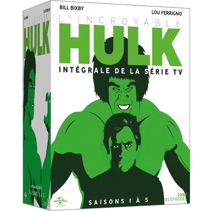 L Incroyable Hulk Integrale De La Serie Tv En Dvd Serie Pas Cher Cdiscount