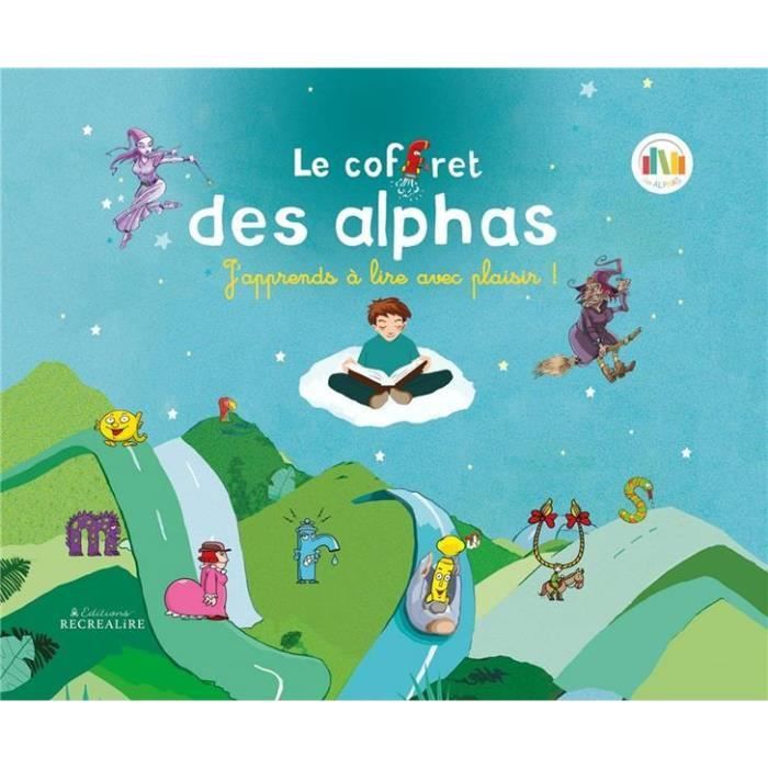 Le Livre Des Alphas Apprendre à Lire Avec Plaisir Livre - le coffret métal des alphas ; j'apprends à lire avec plaisir