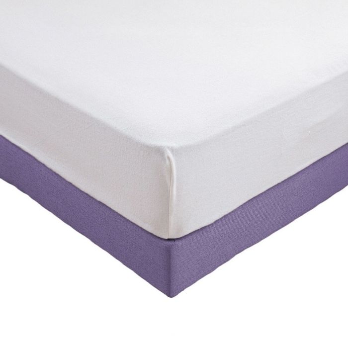 ALPES BLANC - Protège matelas imperméable 90x190 cm forme drap housse - Molleton coton 200g/m² respirant et résistant bonnet 30 cm ALPES BLANC - Protège matelas imperméable 90x190 cm forme drap housse - Molleton coton 200g/m² respirant et résistant bonnet 30 cm
