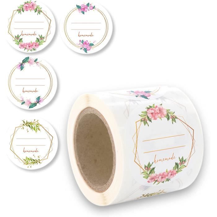 Lot De 200 étiquettes Stickers Fabrication Artisanale - Neuf Avec étiquettes