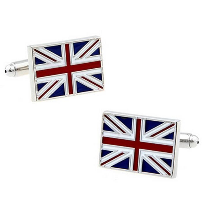 Graybird Drapeau Anglais Boutons De Manchette Drapeau Anglais Style Francais Chemise Boutons De Manchette 1 Paire Wiht Boite Cade Achat Vente Bouton De Manchette 5429148456091 Cdiscount
