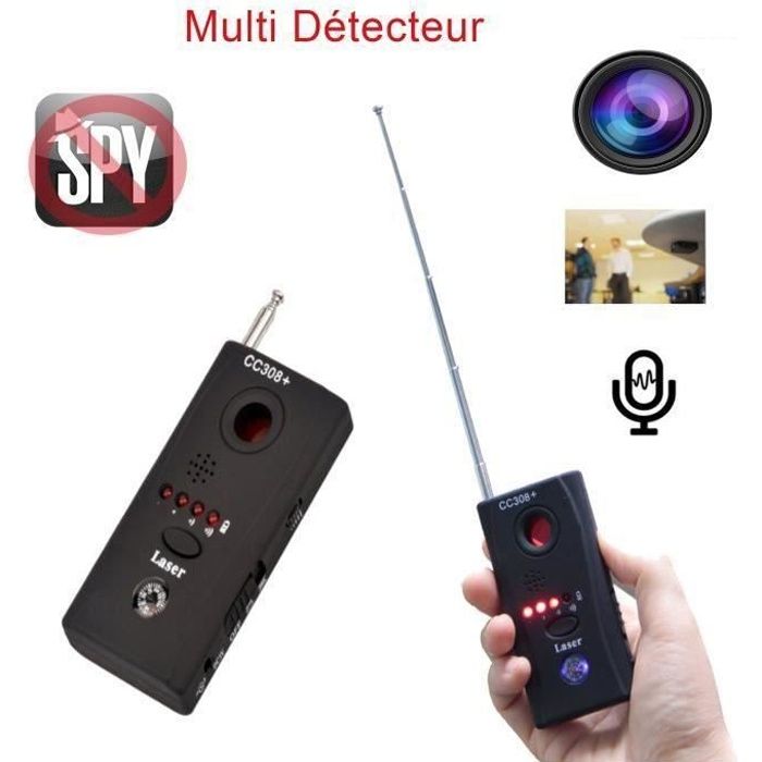 JEC CC308+ Multi Détecteur micro et caméra espion