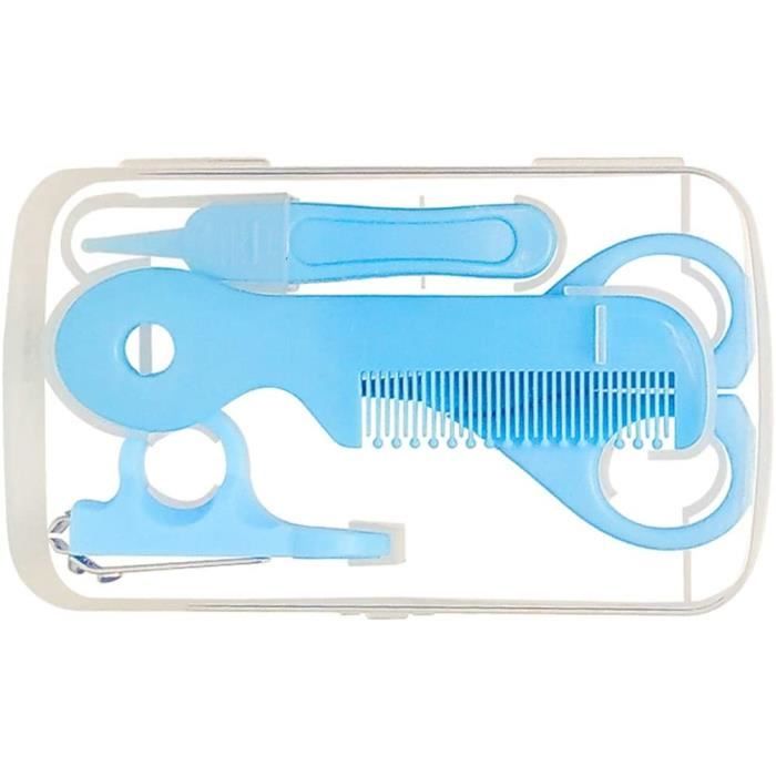 Trousse De Soin Bébé Naissance – Kit Complet Avec Coupe-Ongles, Brosse, Thermomètre, Etc.