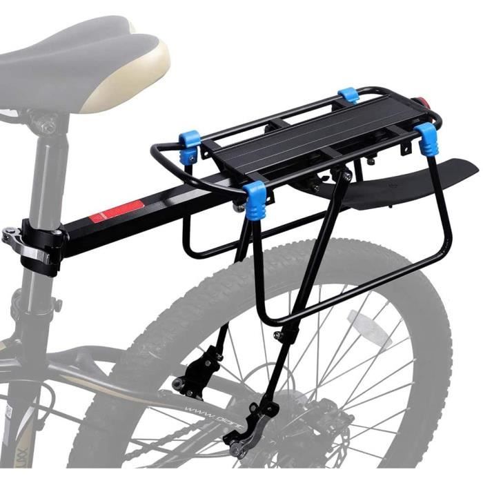 Porte v lo vtt r glable et amovible avec garde boue arri re