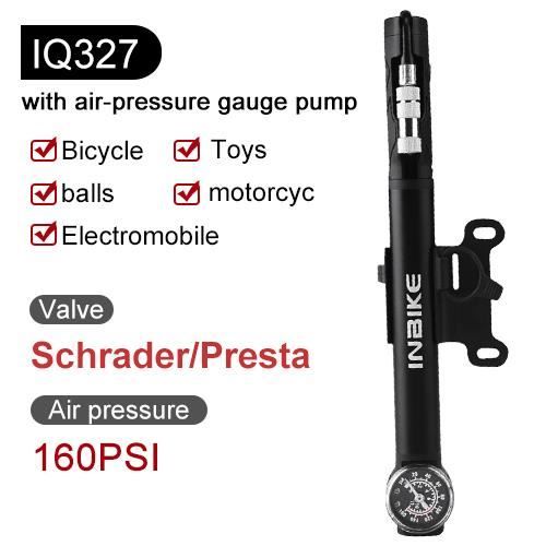 Mini Pompe Vélo Électrique Portable 120 PSI - Rechargeable USB-C, Arrêt Auto, Jauge LED, Presta/Schrader