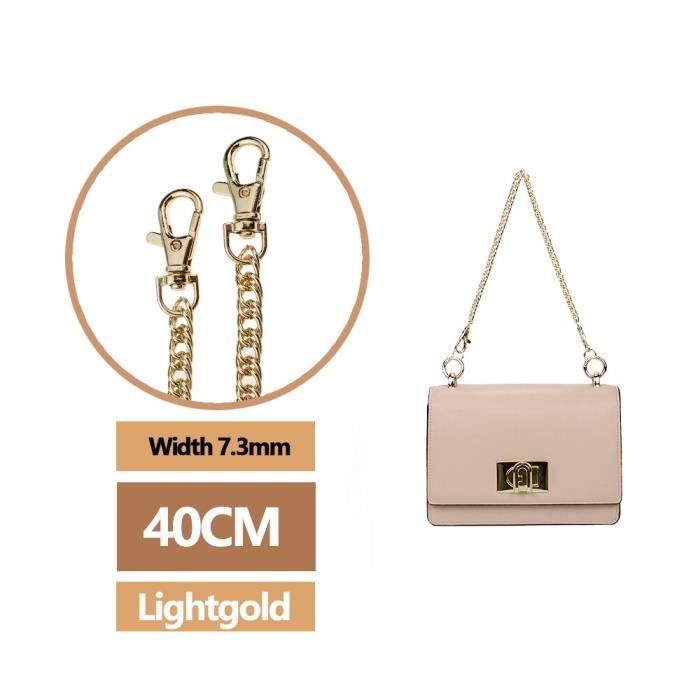 Lot De 4 Anneaux De Sangle Dorés 50 Mm – Boucles à Visser Détachables Pour Sac – Uxcell