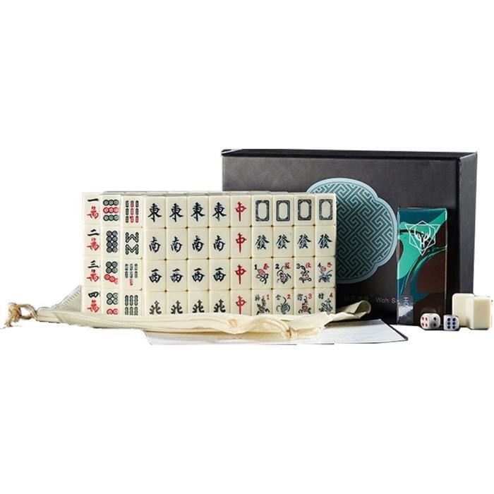 Mahjong Drapeau Jeu Mahjong Seaside Escape - 65 Tuiles Mélamine Motifs Drapeaux Mahjong Disney