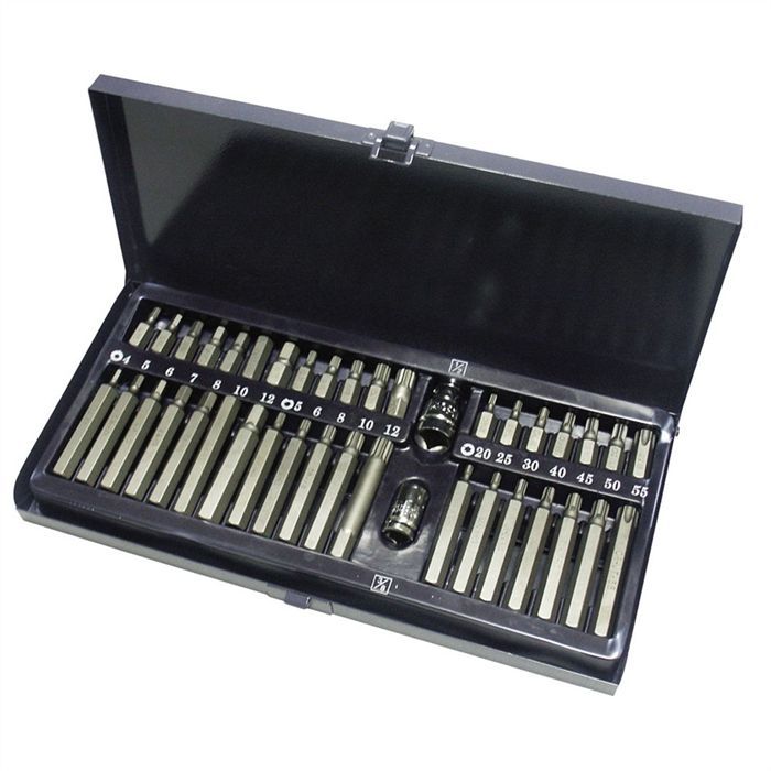 Autobest Coffret Métallique d'embouts 40 pièces