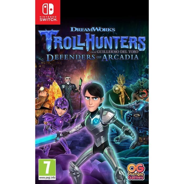 Jeu vidéo Nintendo Troll Hunters Defenders De Arcadia Action Cartouche