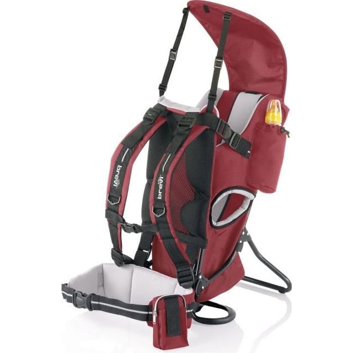 Brevi Rocky Porte Bebe Dorsal Couleur Rouge Cdiscount Puericulture Eveil Bebe