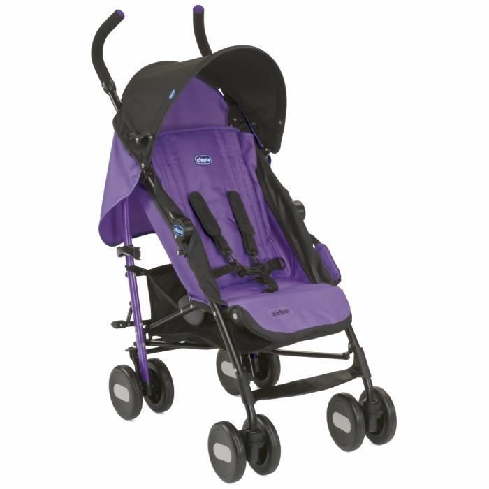 CHICCO Poussette canne Echo Purple Jam Cdiscount Puericulture Eveil bebe
