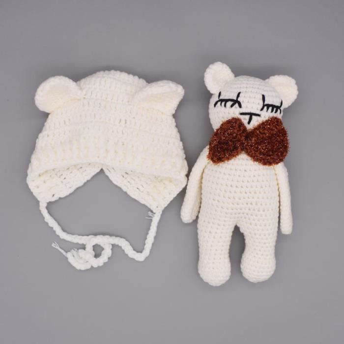 Accessoires Photo Bébé Tricotés – Tenues Et Chapeaux Pour Nouveau-Né – Séance Photo Fille Et Garçon – Matissa