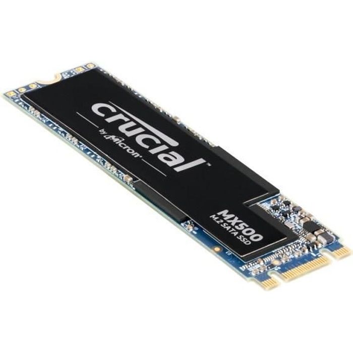 CRUCIAL - SSD Interne - MX500 - 500Go - M.2 (CT500MX500SSD4) - Cdiscount  Informatique