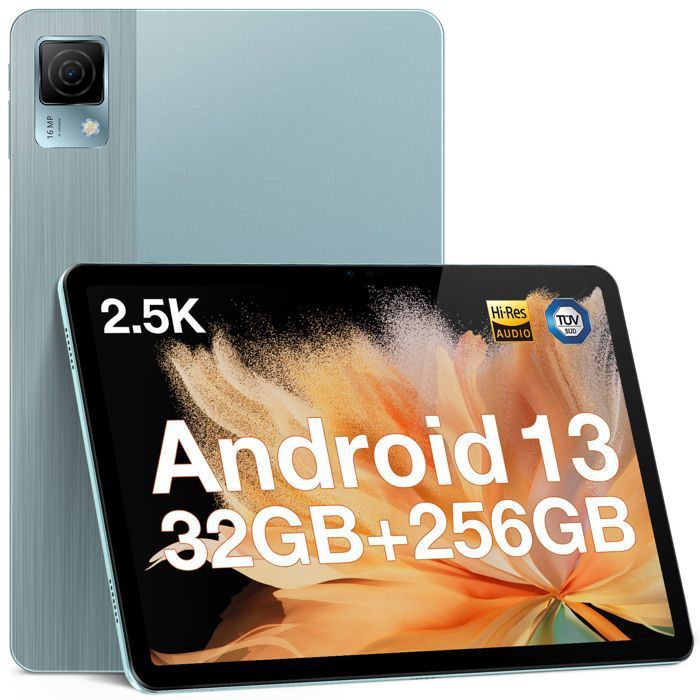 29€ sur Blackview Active 8 Tablette Tactile Incassable 10.36 2.4K FHD+  12Go+128Go(SD 1To) 22000mAh(33W) 16MP+13MP Android 13 - Noir - Tablette  tactile - Achat & prix