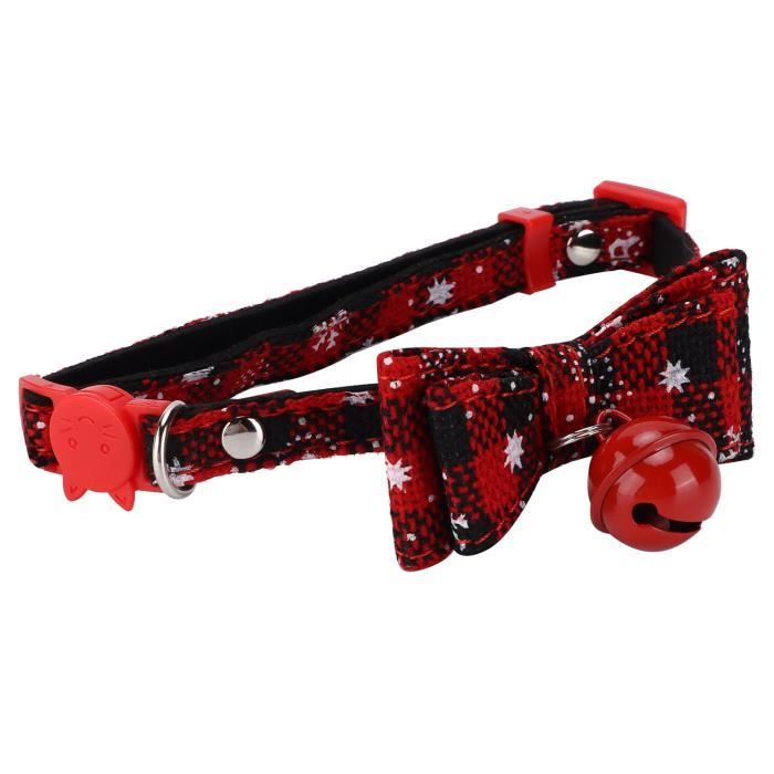 Drfeify Noeud Papillon Chat Colliers De Noel Pour Animaux De Compagnie Decorations De Vacances Mignonnes Pour Chats Chiens Cdiscount