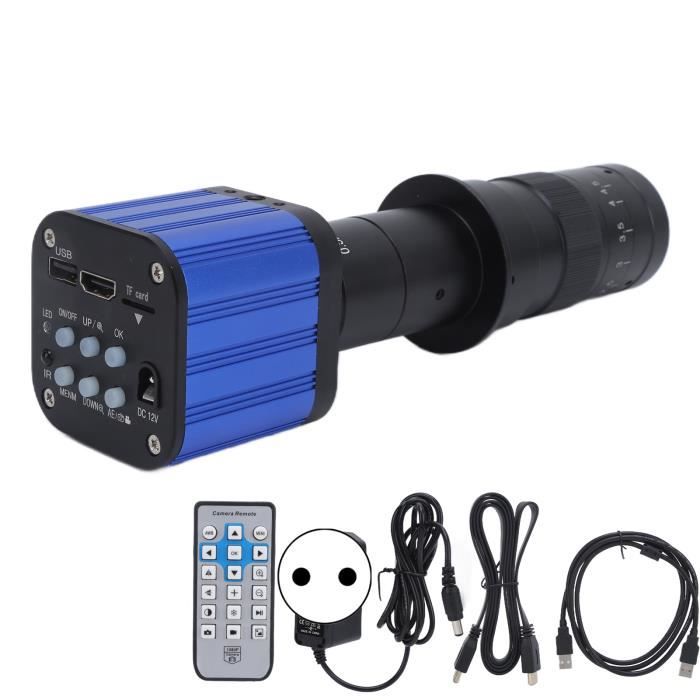 Caméra Microscope HD EJ.LIFE Résolution 4K Objectif zoom 180X C
