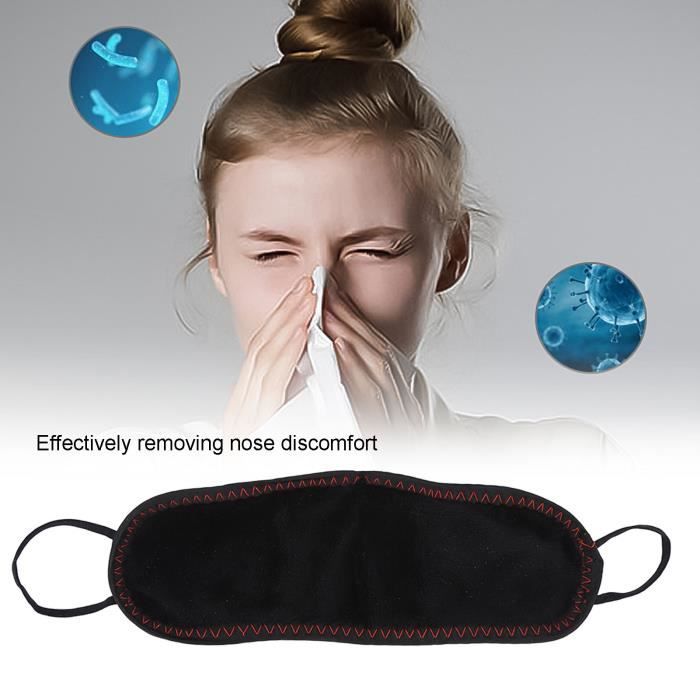 Chauffe-Nez En Laine Grise - Protection Chaleur Hiver Pour Sports Extérieurs Et Quotidien