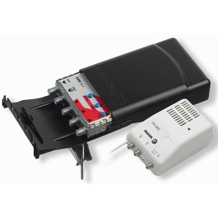 Kit Amplificateur D Antenne Analogique Et Numerique Fagor 36009 Repeteur De Signal Avis Et Prix Pas Cher Cdiscount