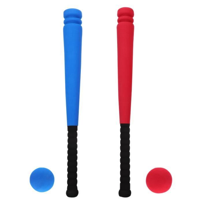 Batte De Baseball En Mousse Pour Enfants – 53cm, Avec 4 Balles, Sécurité, Jeu Intérieur/extérieur