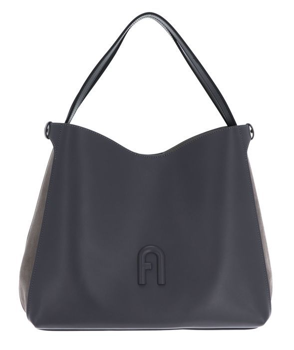 Sac à Main En Cuir Furla Taupe Avec Sac à Poussière - Occasion En Excellent état