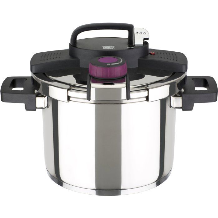 Autocuiseur - Induction - GSW - Easy Click® - 6 L - Ø 22 cm - Acier massif 18/10