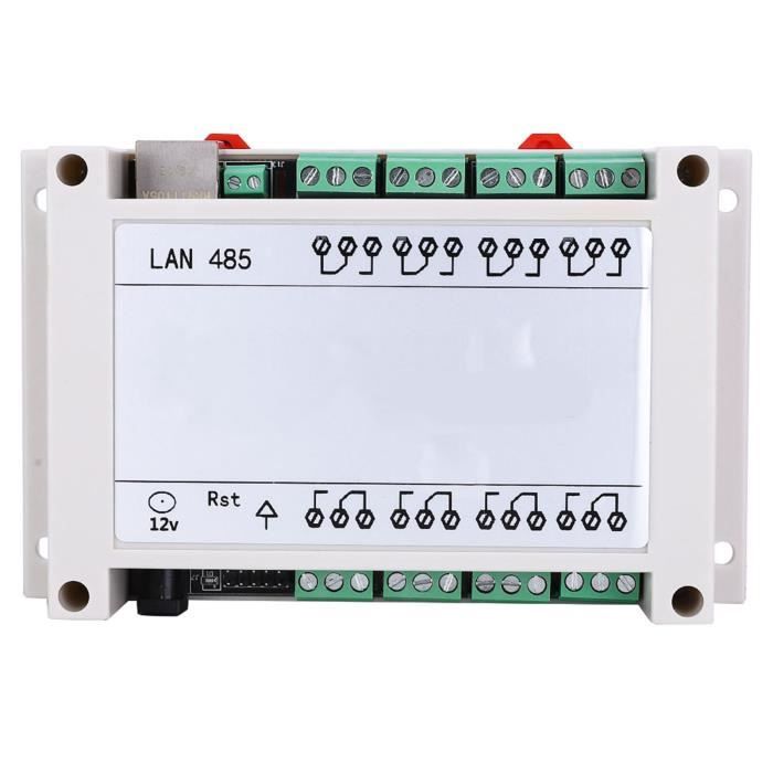 Module Relais 8 Canaux Pour Arduino - 5V DC / 220V-250V AC 10A - Shield Avec LED - Neuf