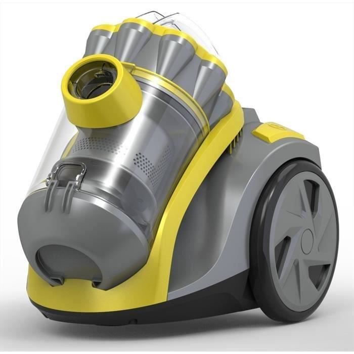 KLAISER Aspirateur Sans Sac  Extractor Compact - Puissance 1600W - Pure Air Ultra Puissant 