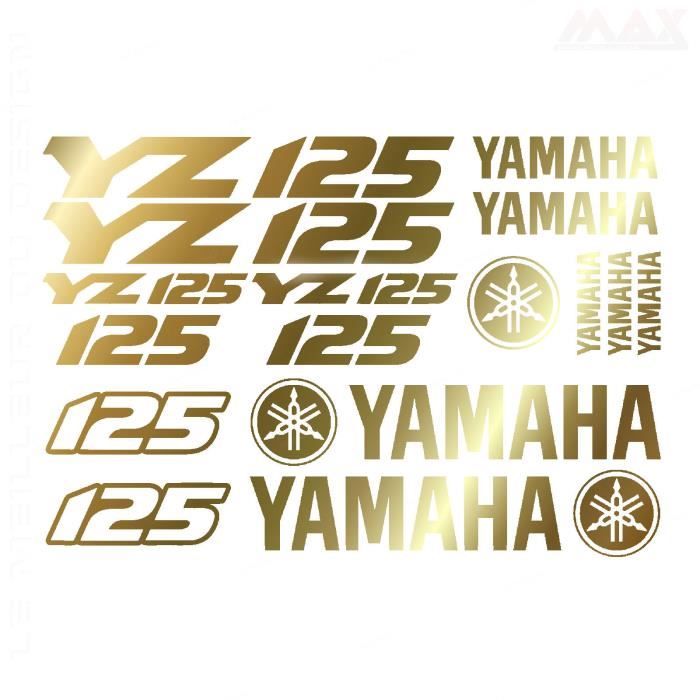 16 stickers YZ 125 – OR – YAMAHA sticker YZ 125 - YAM436