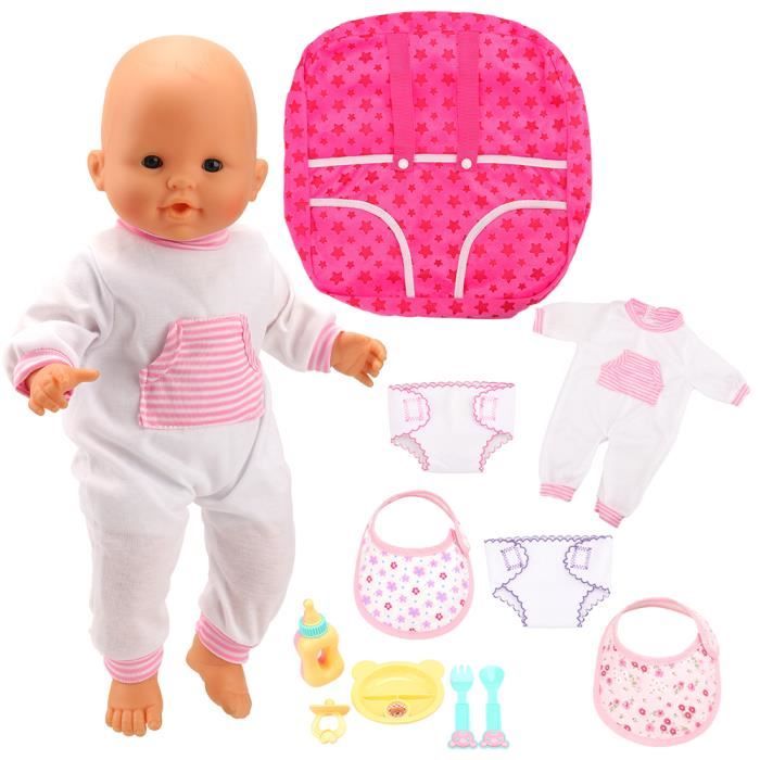 Miunana Vetement et Accessoire pour Poupee corolle Poupee Bebe de 36CM Cdiscount Jeux Jouets