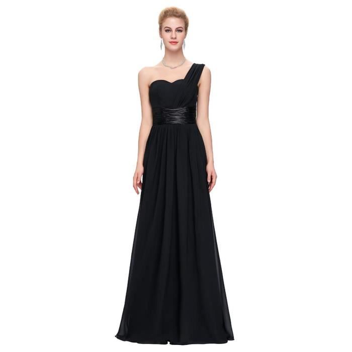 Robe De Soiree Femme Longue Demoiselle D Honneur Evasee Sans