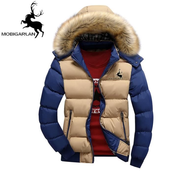Doudoune chaude et impermeable homme clearance