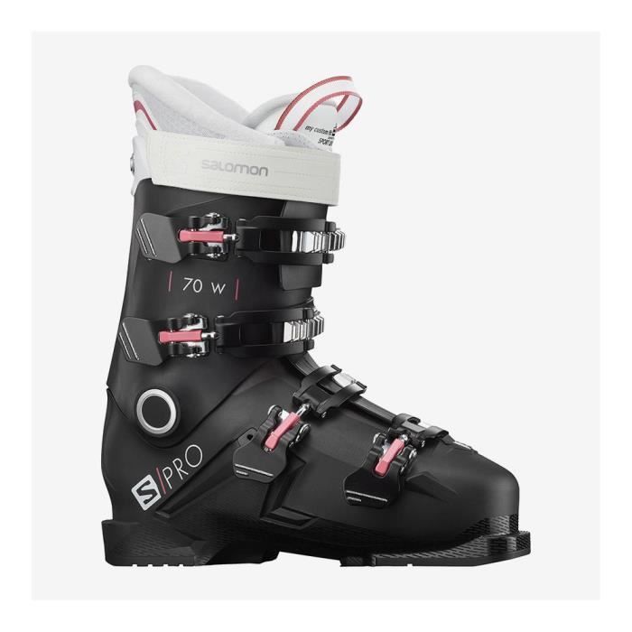 chaussures de ski salomon s/pro 70 w noir femme